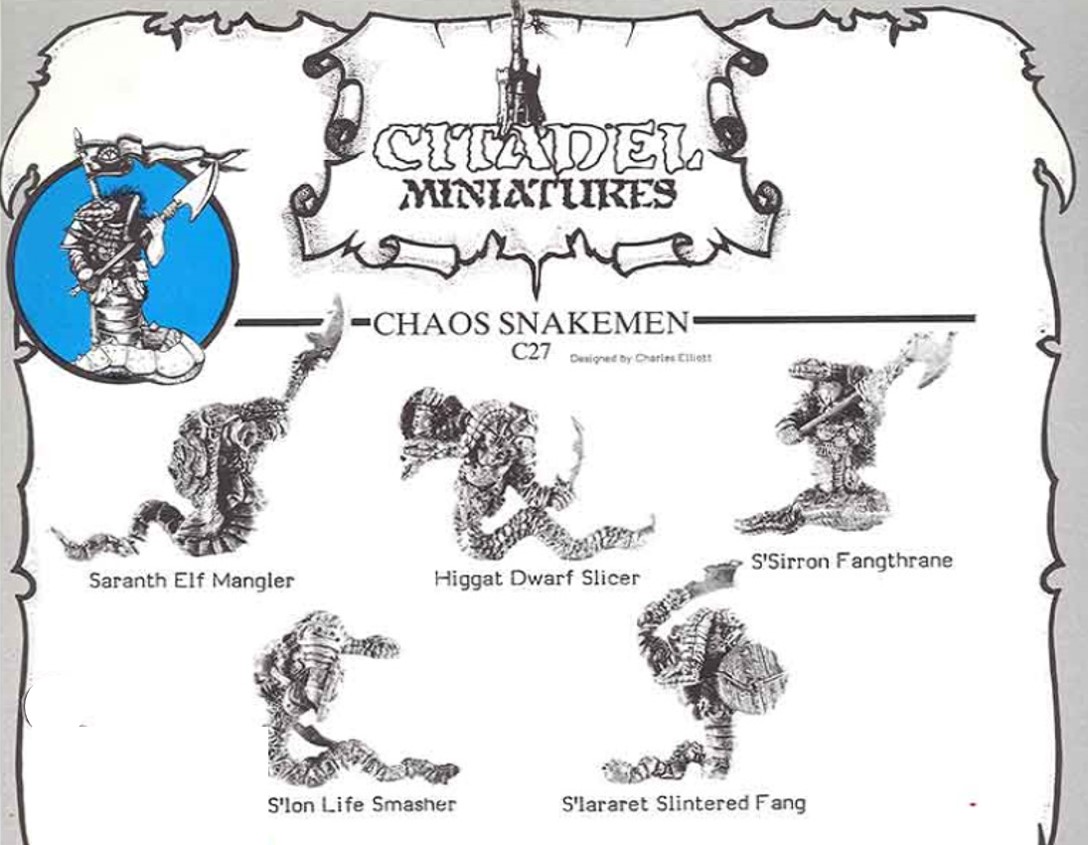 Citadel Chaos Snakemen