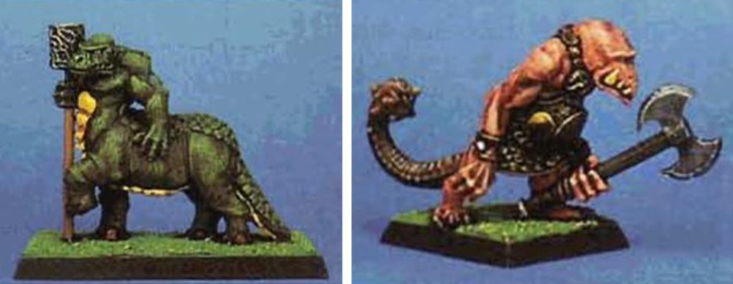 Zoat and Fimir Miniatures, 1987, from WD89